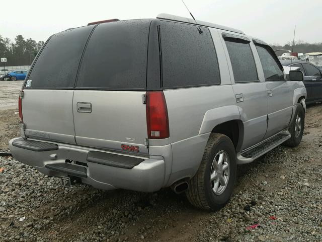 1GKEK13RXYR116723 - 2000 GMC YUKON DENA GRAY photo 4