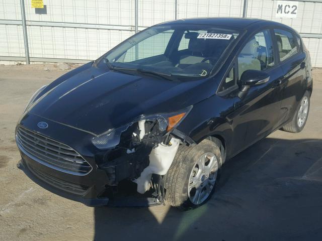 3FADP4EJ2GM129991 - 2016 FORD FIESTA SE BLACK photo 2