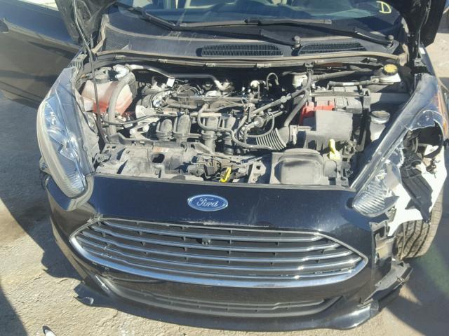 3FADP4EJ2GM129991 - 2016 FORD FIESTA SE BLACK photo 7