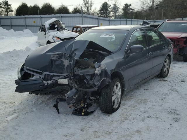 1HGCM56815A064479 - 2005 HONDA ACCORD EX CHARCOAL photo 2