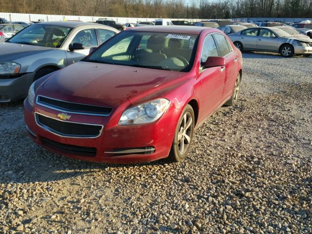 1G1ZD5EU9CF383094 - 2012 CHEVROLET MALIBU 2LT RED photo 2