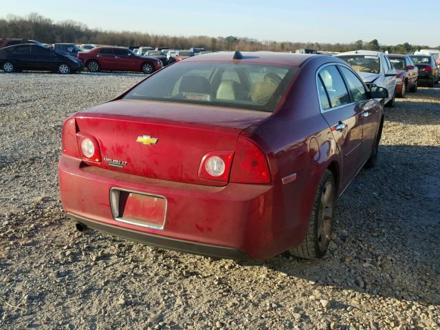 1G1ZD5EU9CF383094 - 2012 CHEVROLET MALIBU 2LT RED photo 4