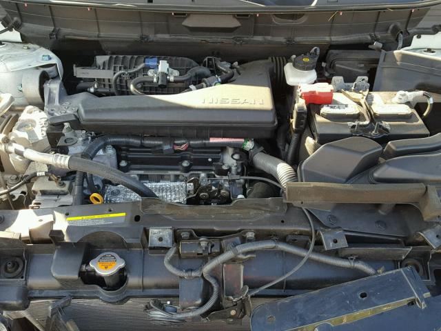 5N1AT2MT3FC837341 - 2015 NISSAN ROGUE S WHITE photo 7