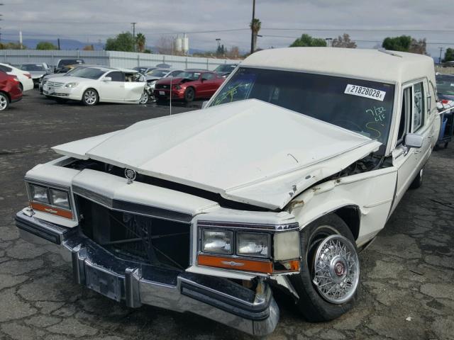 1G6DW51Y8KR723615 - 1989 CADILLAC BROUGHAM WHITE photo 2