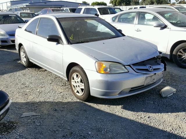 1HGEM21513L065900 - 2003 HONDA CIVIC LX SILVER photo 1