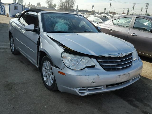 1C3BC5ED5AN177466 - 2010 CHRYSLER SEBRING TO SILVER photo 1