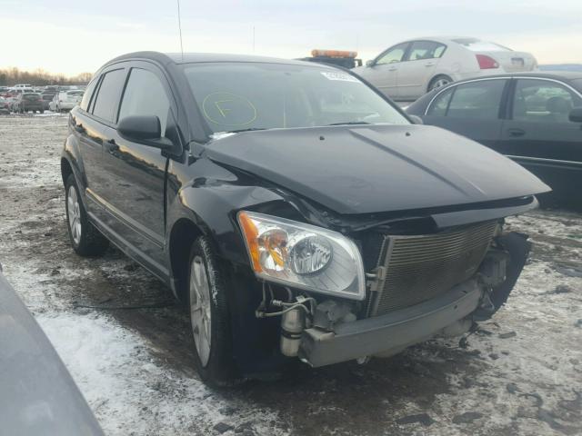 1B3HB48B67D407447 - 2007 DODGE CALIBER SX BLACK photo 1