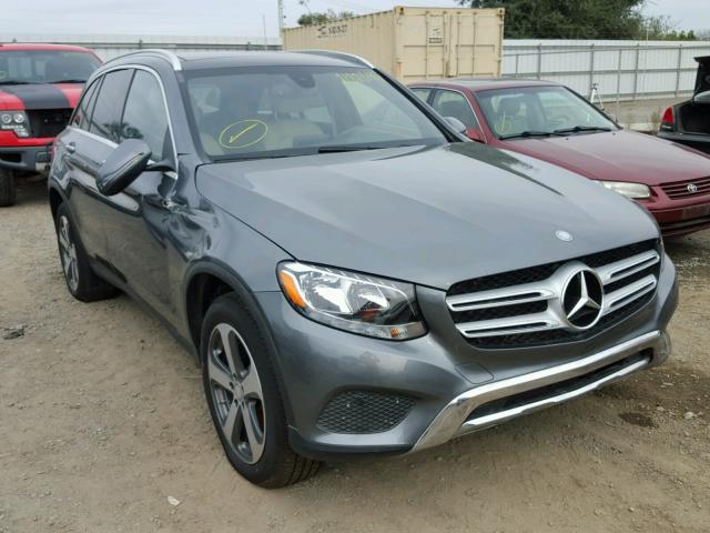 WDC0G4JB8HF185288 - 2017 MERCEDES-BENZ GLC 300 GRAY photo 1