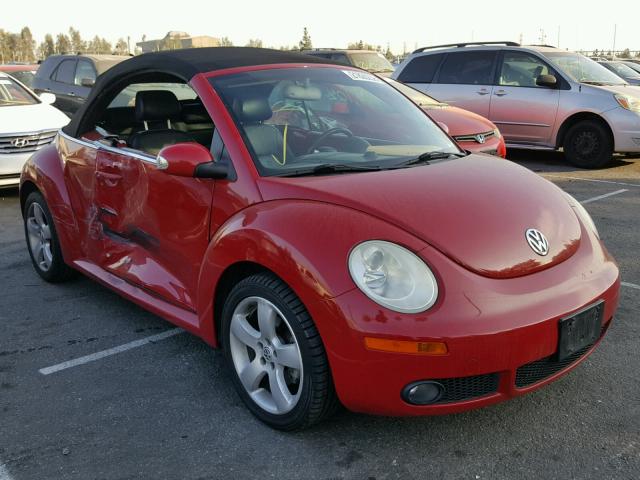 3VWSF31Y06M322198 - 2006 VOLKSWAGEN NEW BEETLE 红色 照片 1