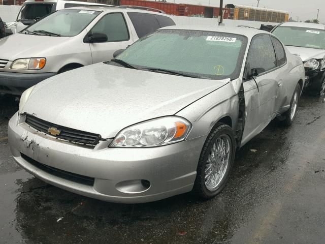 2G1WM15K969388769 - 2006 CHEVROLET MONTE CARL SILVER photo 2