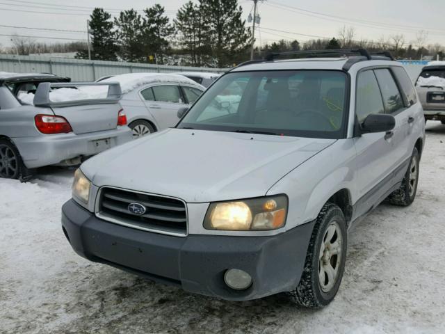 JF1SG63613G738530 - 2003 SUBARU FORESTER 2 SILVER photo 2