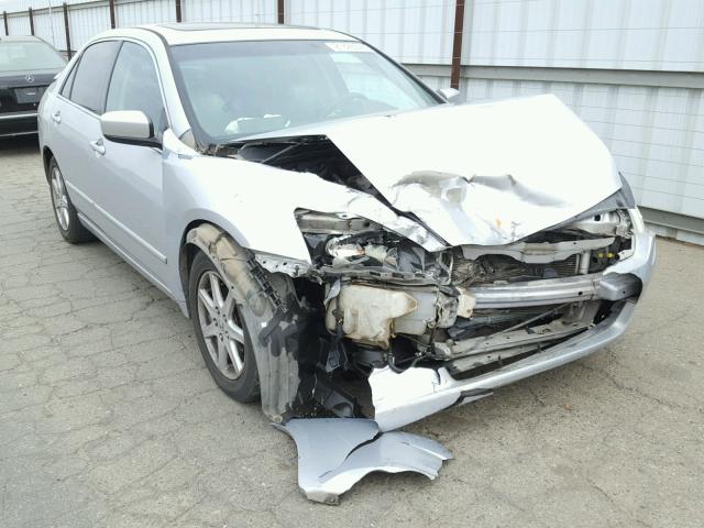 1HGCM66554A048523 - 2004 HONDA ACCORD EX SILVER photo 1