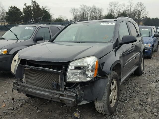 2CNDL63FX66071729 - 2006 CHEVROLET EQUINOX LT BLACK photo 2