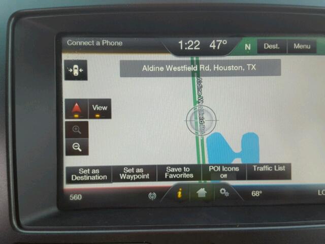 1FM5K7D83HGD20873 - 2017 FORD EXPLORER X BLACK photo 9