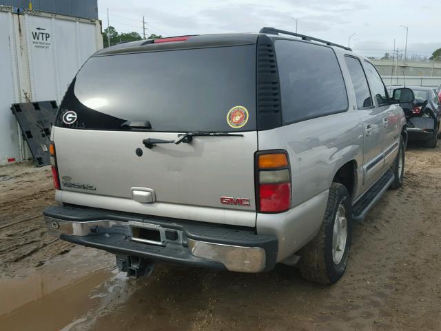 3GKEC16Z75G293945 - 2005 GMC YUKON XL C GRAY photo 4