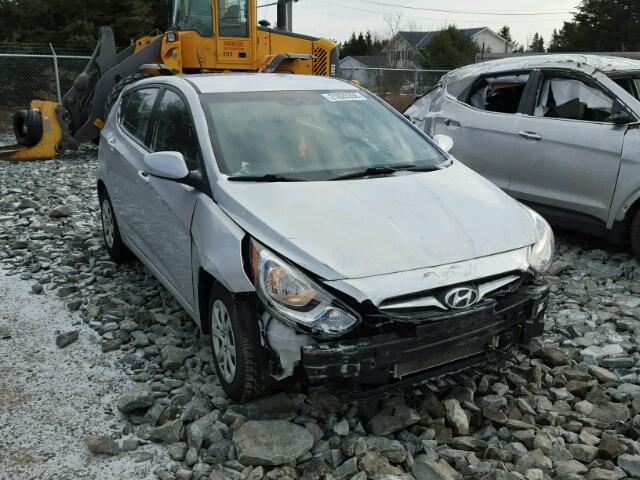 KMHCT5AE9EU167108 - 2014 HYUNDAI ACCENT GLS SILVER photo 1