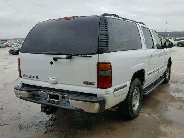 1GKFK16Z52J145892 - 2002 GMC YUKON XL K WHITE photo 4