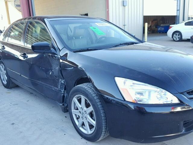 1HGCM66513A023200 - 2003 HONDA ACCORD EX BLACK photo 9