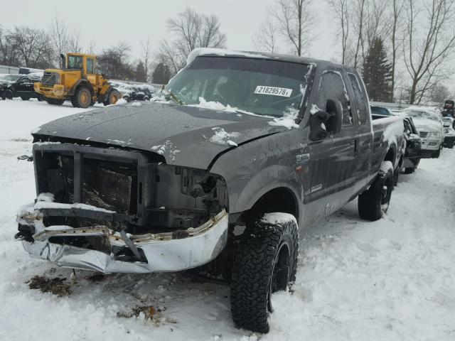 1FTSX21P66EC51032 - 2006 FORD F250 SUPER GRAY photo 2