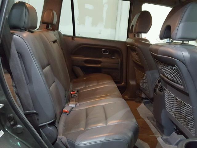 5FNYF28628B029230 - 2008 HONDA PILOT EXL GRAY photo 6