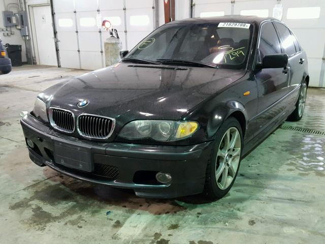 WBAEV53414KM07299 - 2004 BMW 330 I BLACK photo 2