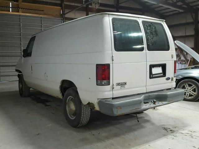 1FTNE24222HB39386 - 2002 FORD ECONOLINE WHITE photo 3