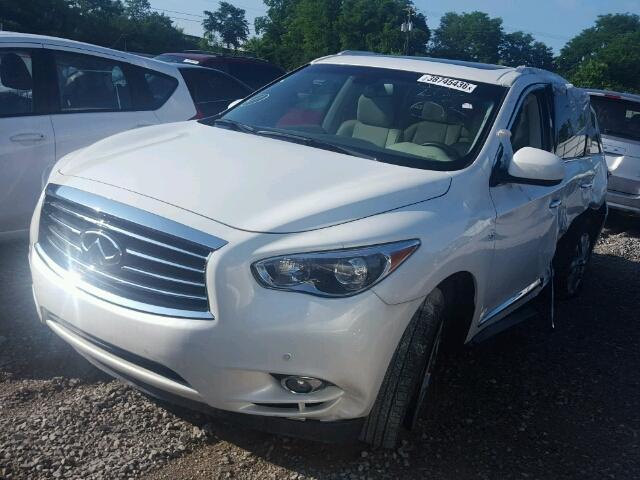 5N1AL0MMXFC522212 - 2015 INFINITI QX60 WHITE photo 2