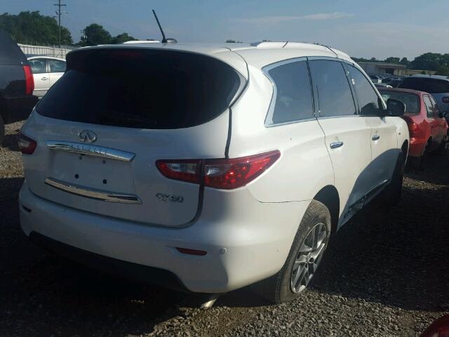 5N1AL0MMXFC522212 - 2015 INFINITI QX60 WHITE photo 4