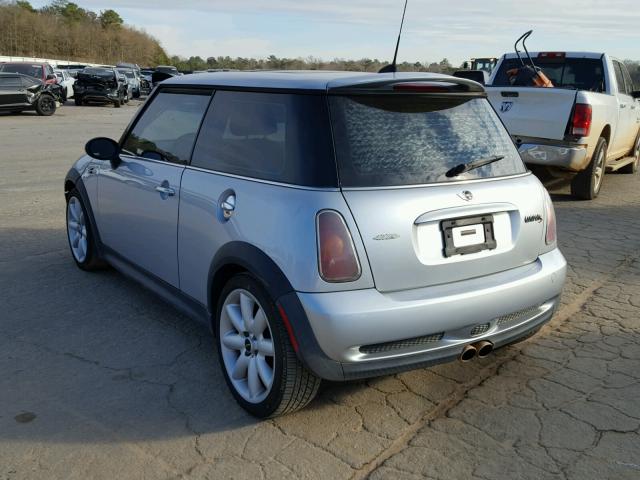 WMWRE33576TN29208 - 2006 MINI COOPER S SILVER photo 3