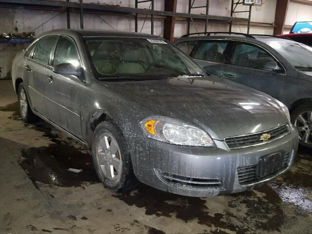 2G1WT55N589180931 - 2008 CHEVROLET IMPALA LT SILVER photo 1