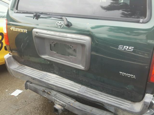 JT3GN86R010182776 - 2001 TOYOTA 4RUNNER SR GREEN photo 9