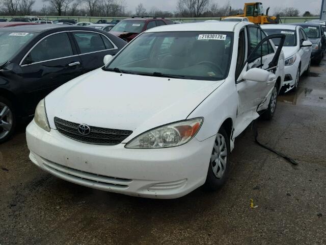 4T1BE32K63U204904 - 2003 TOYOTA CAMRY LE WHITE photo 2