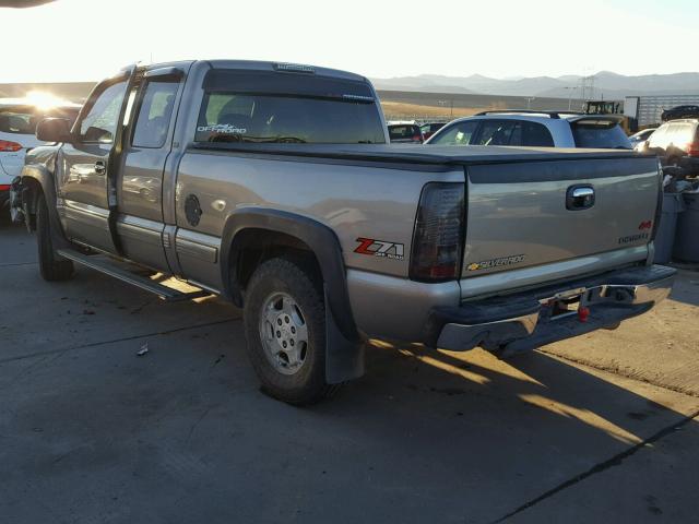 2GCEK19T511108056 - 2001 CHEVROLET SILVERADO TAN photo 3