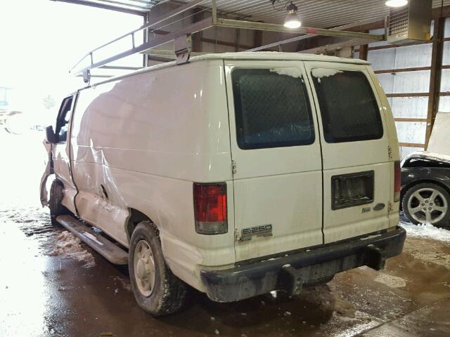 1FTNE2EW0CDA52032 - 2012 FORD ECONOLINE WHITE photo 3