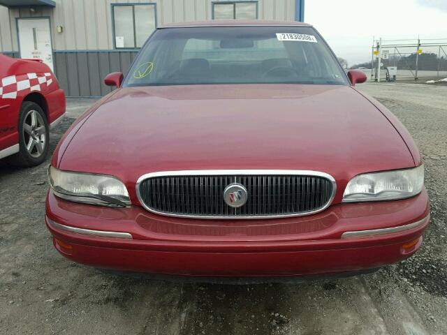 1G4HR52K7VH510614 - 1997 BUICK LESABRE LI MAROON photo 9