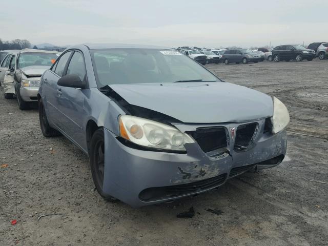 1G2ZG58B374233657 - 2007 PONTIAC G6 BASE GRAY photo 1