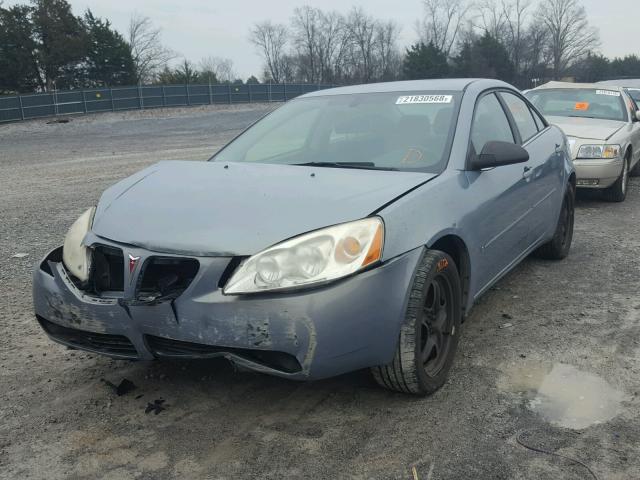 1G2ZG58B374233657 - 2007 PONTIAC G6 BASE GRAY photo 2