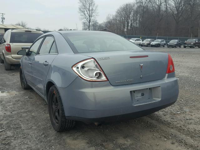 1G2ZG58B374233657 - 2007 PONTIAC G6 BASE GRAY photo 3