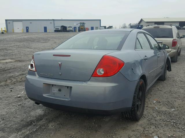 1G2ZG58B374233657 - 2007 PONTIAC G6 BASE GRAY photo 4