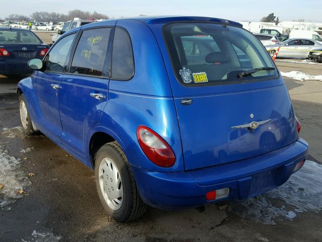 3A4FY48B86T293247 - 2006 CHRYSLER PT CRUISER BLUE photo 3