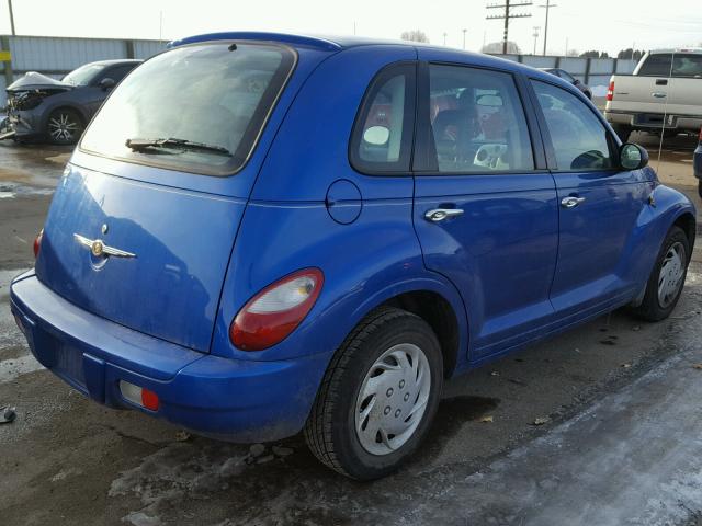 3A4FY48B86T293247 - 2006 CHRYSLER PT CRUISER BLUE photo 4