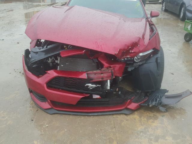 1FA6P8AM6G5241585 - 2016 FORD MUSTANG MAROON photo 9