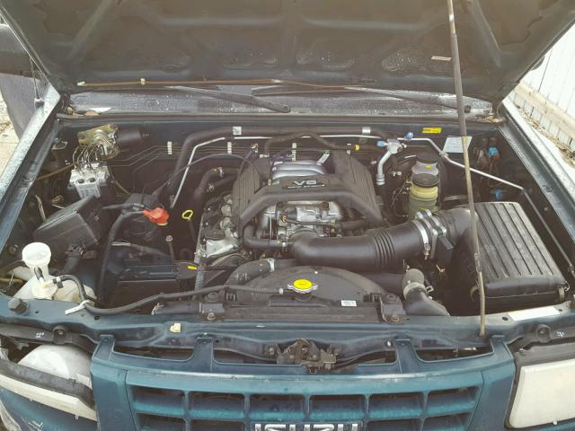 4S2CM58W4X4305452 - 1999 ISUZU RODEO S GREEN photo 7