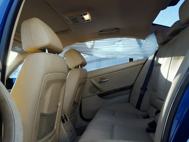 WBAVD53528A253113 - 2008 BMW 335 XI Синий фото 6