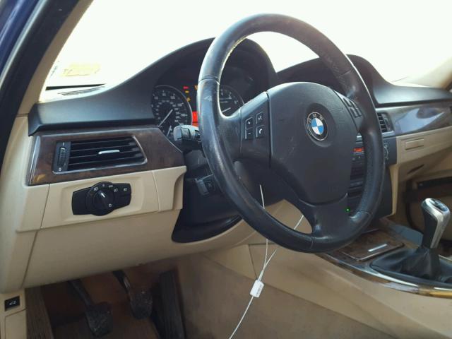 WBAVD53528A253113 - 2008 BMW 335 XI Синий фото 9