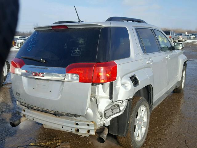 2GKFLSE39D6212929 - 2013 GMC TERRAIN SL GRAY photo 4