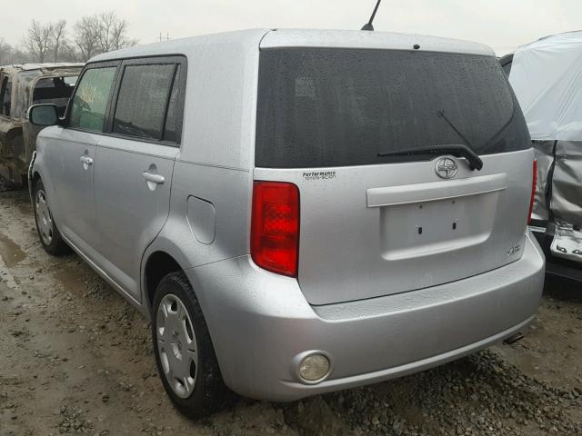 JTLKE50E691079950 - 2009 TOYOTA SCION XB SILVER photo 3