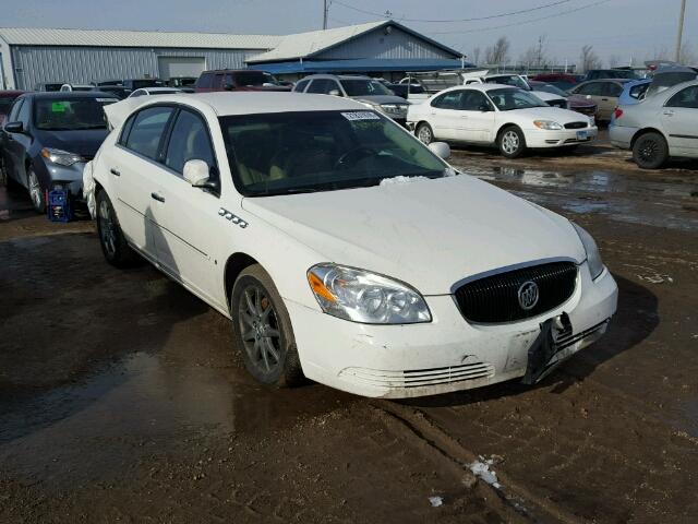 1G4HR57Y37U220748 - 2007 BUICK LUCERNE CX WHITE photo 1