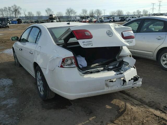 1G4HR57Y37U220748 - 2007 BUICK LUCERNE CX WHITE photo 3