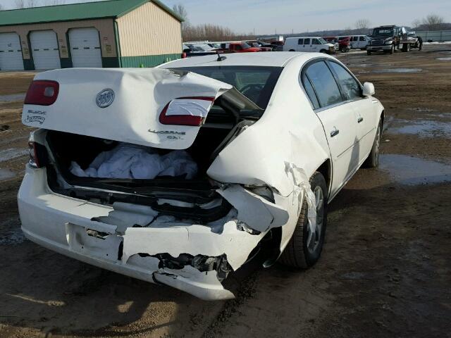 1G4HR57Y37U220748 - 2007 BUICK LUCERNE CX WHITE photo 4